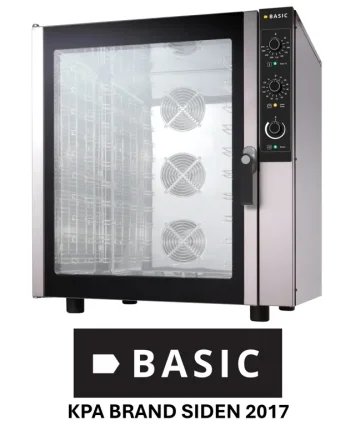 Basic industriovn 10 stik med Dampfunktion
