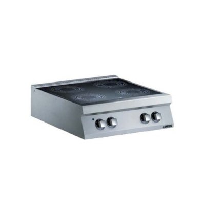 GLASKERAMISKKOGEBORD 4 ZONER 800MM