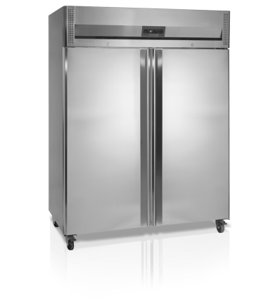 RK1420 Rustfri køleskab GN2/1 Dobbelt skab