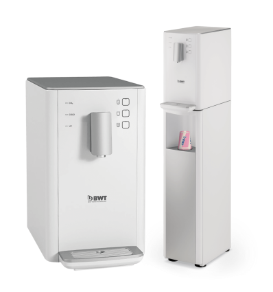 AQA drink Pro 20 Hvid plast kabinet – nem at rengøre