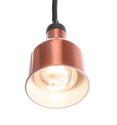 Varme lampe kobber