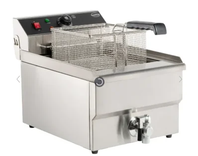 Friture 10 L bordmodel 5 kw 400v med tappehane