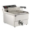 Friture 10 L bordmodel 5 kw 400v med tappehane